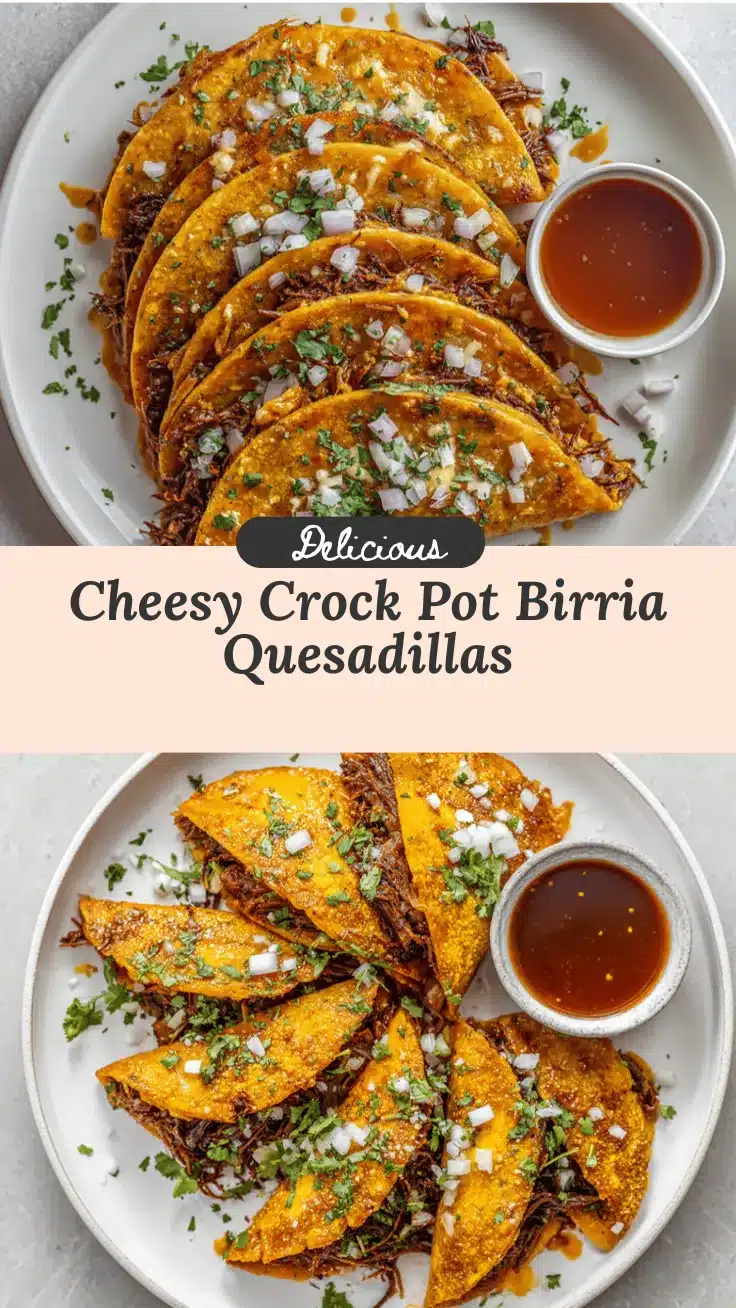 crock pot birria quesadilla tacos recipe