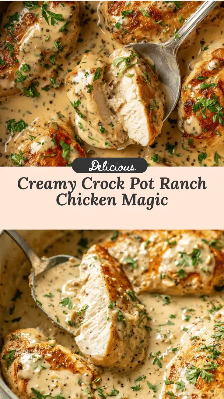crock pot ranch chicken recipe