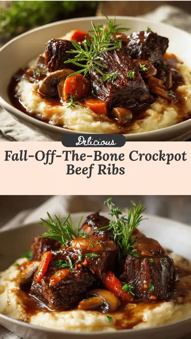 crockpot beef short ribs recipe