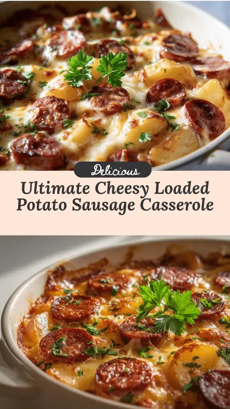 crockpot cheesy loaded potato casserole recipe