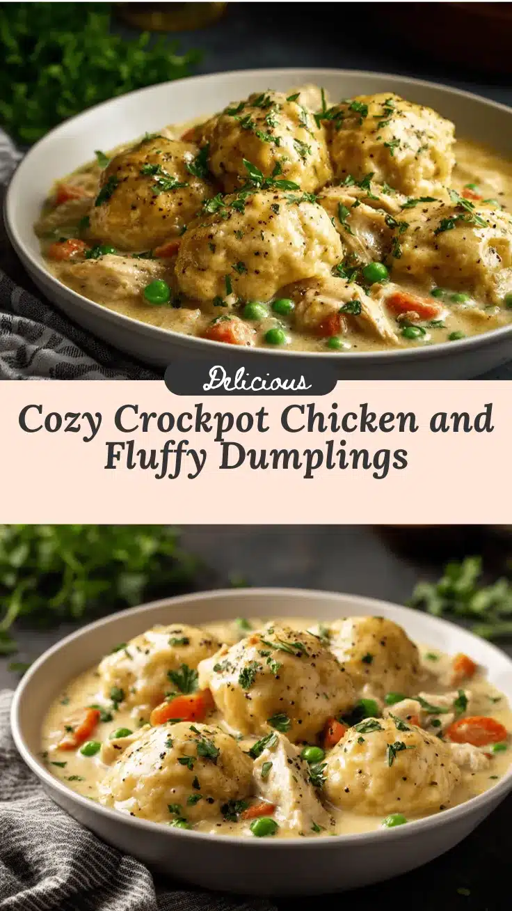 crockpot chicken and dumplings recipe