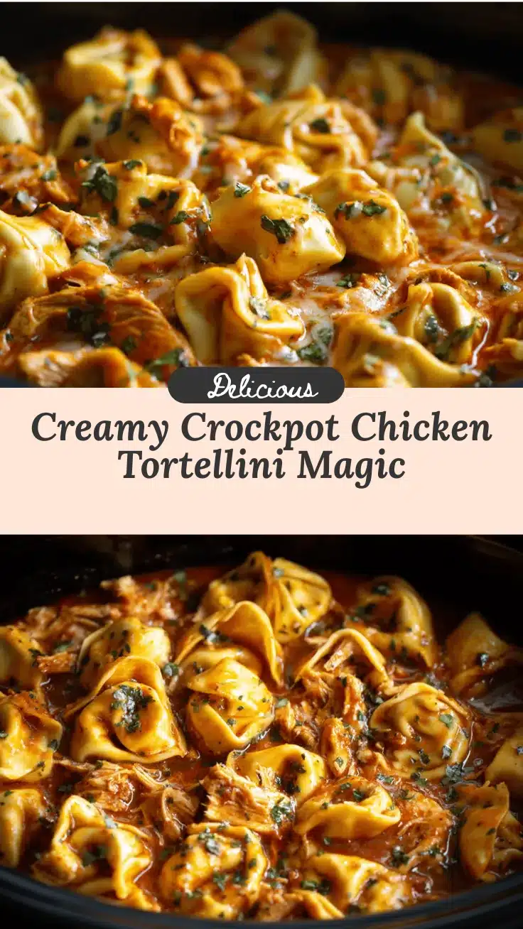 crockpot chicken tortellini recipe