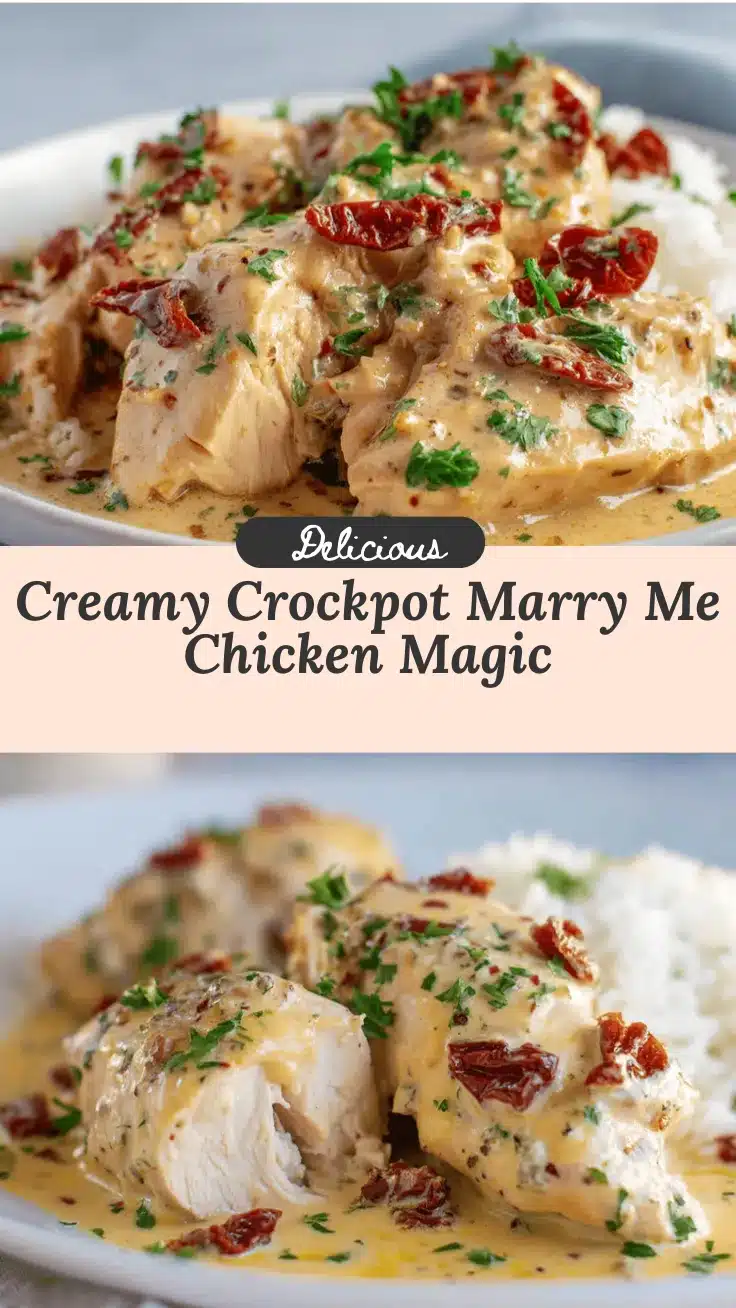 Crockpot Marry Me Chicken recipe