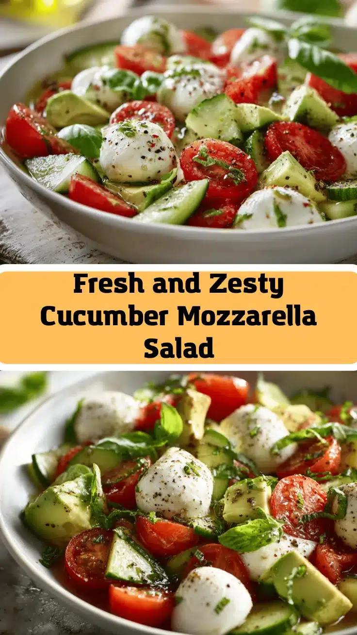 cucumber mozzarella salad recipe