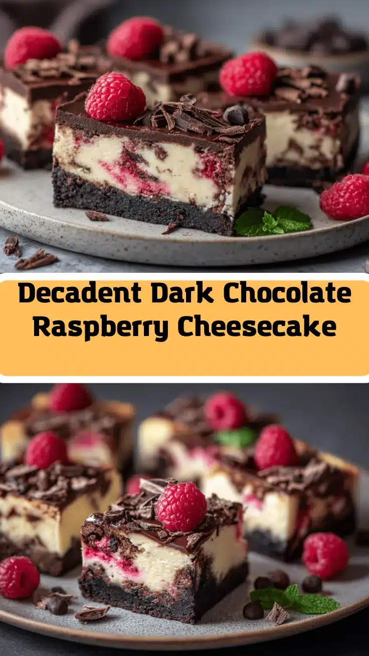 dark chocolate raspberry cheesecake recipe