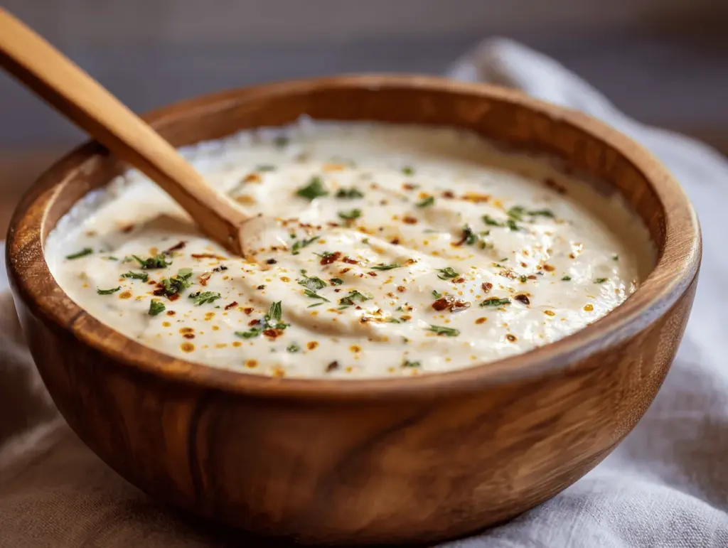 garlic sauce for pizza - featured image