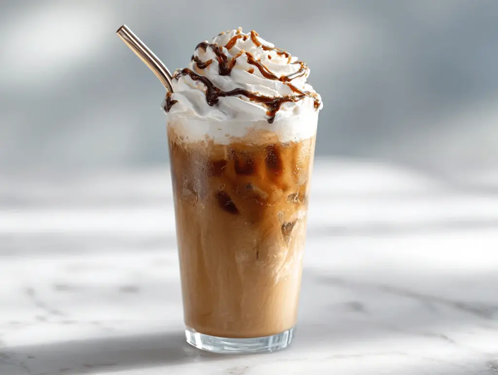 iced mocha coffee recipe - featured image