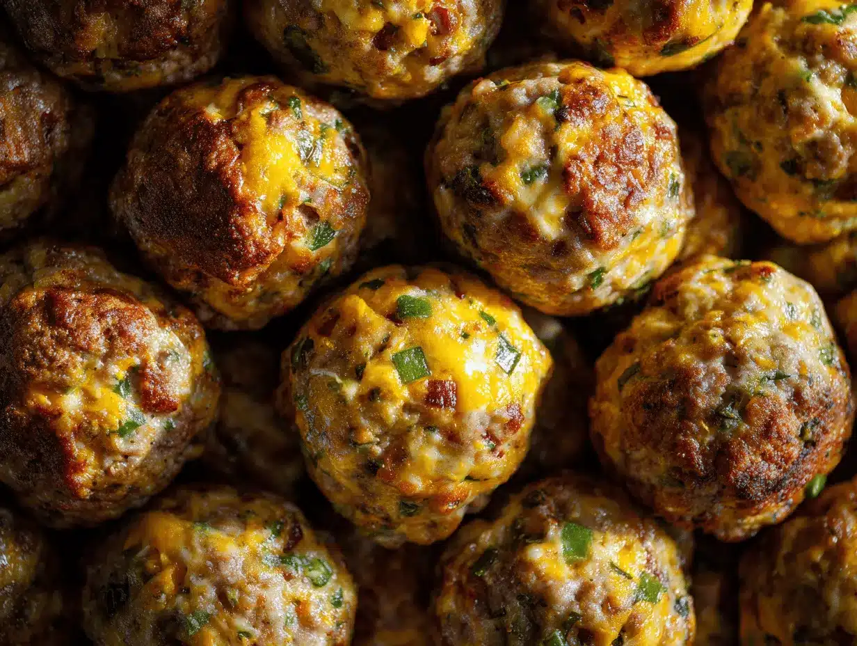 jalapeño popper sausage balls preparation steps
