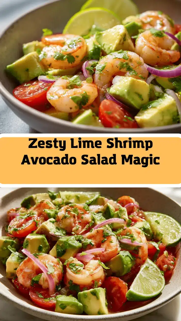 lime shrimp and avocado salad recipe