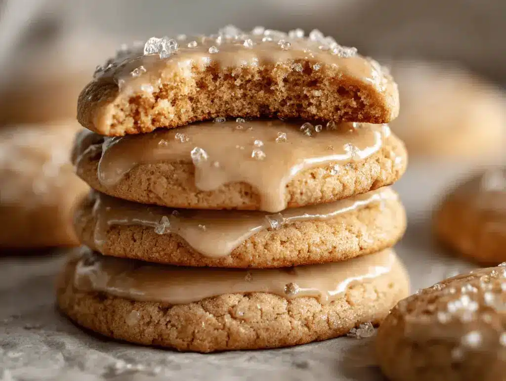 maple brown sugar cookies - featured image