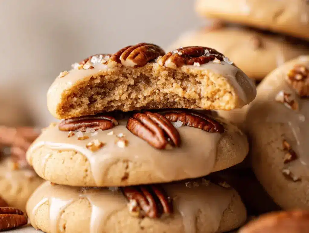 maple brown sugar cookies - featured image