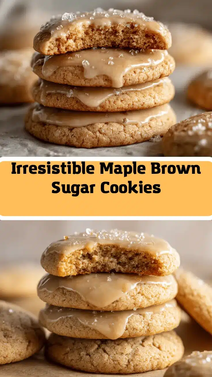 maple brown sugar cookies recipe