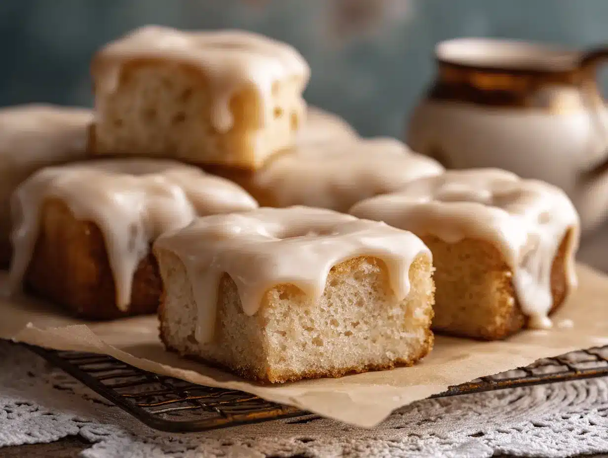 maple donut bars preparation steps