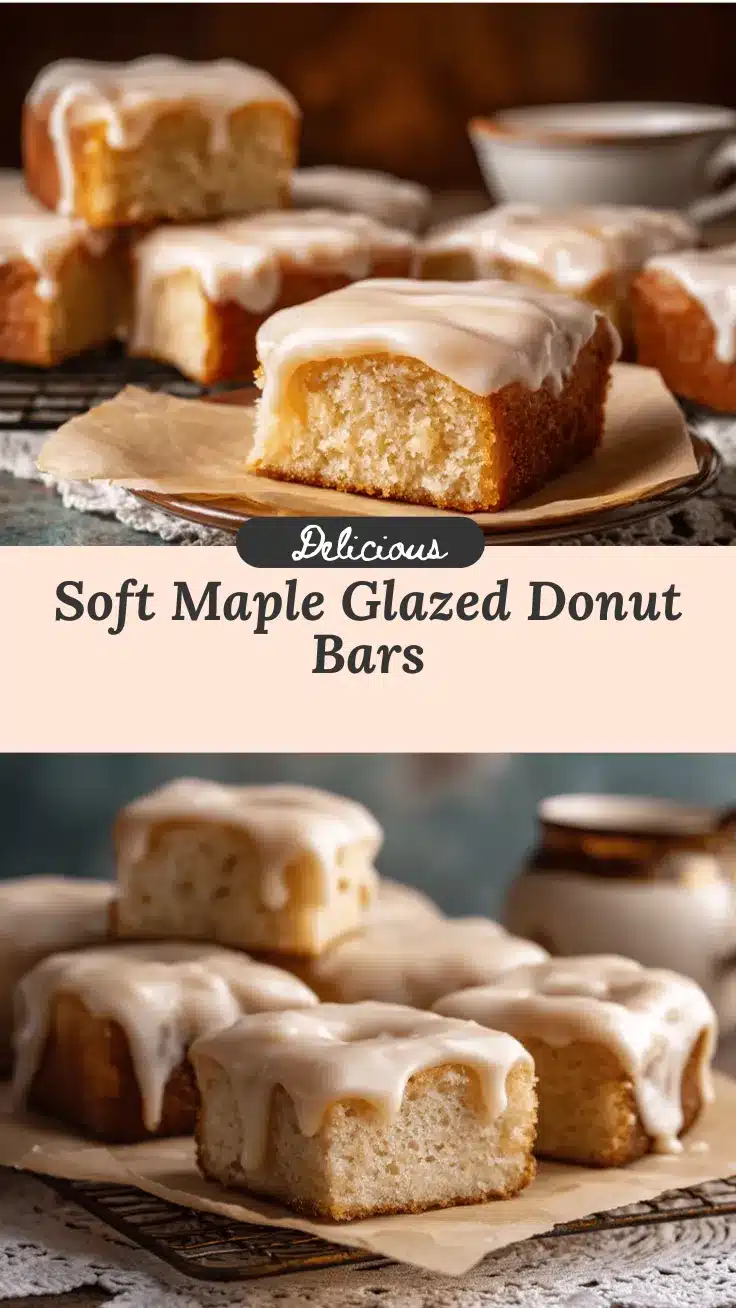 maple donut bars recipe