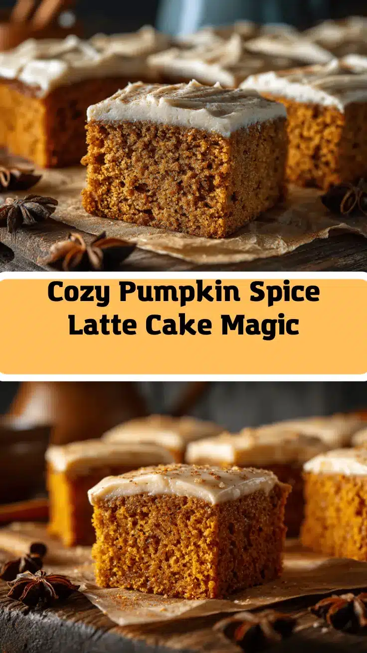 pumpkin spice latte cake recipe