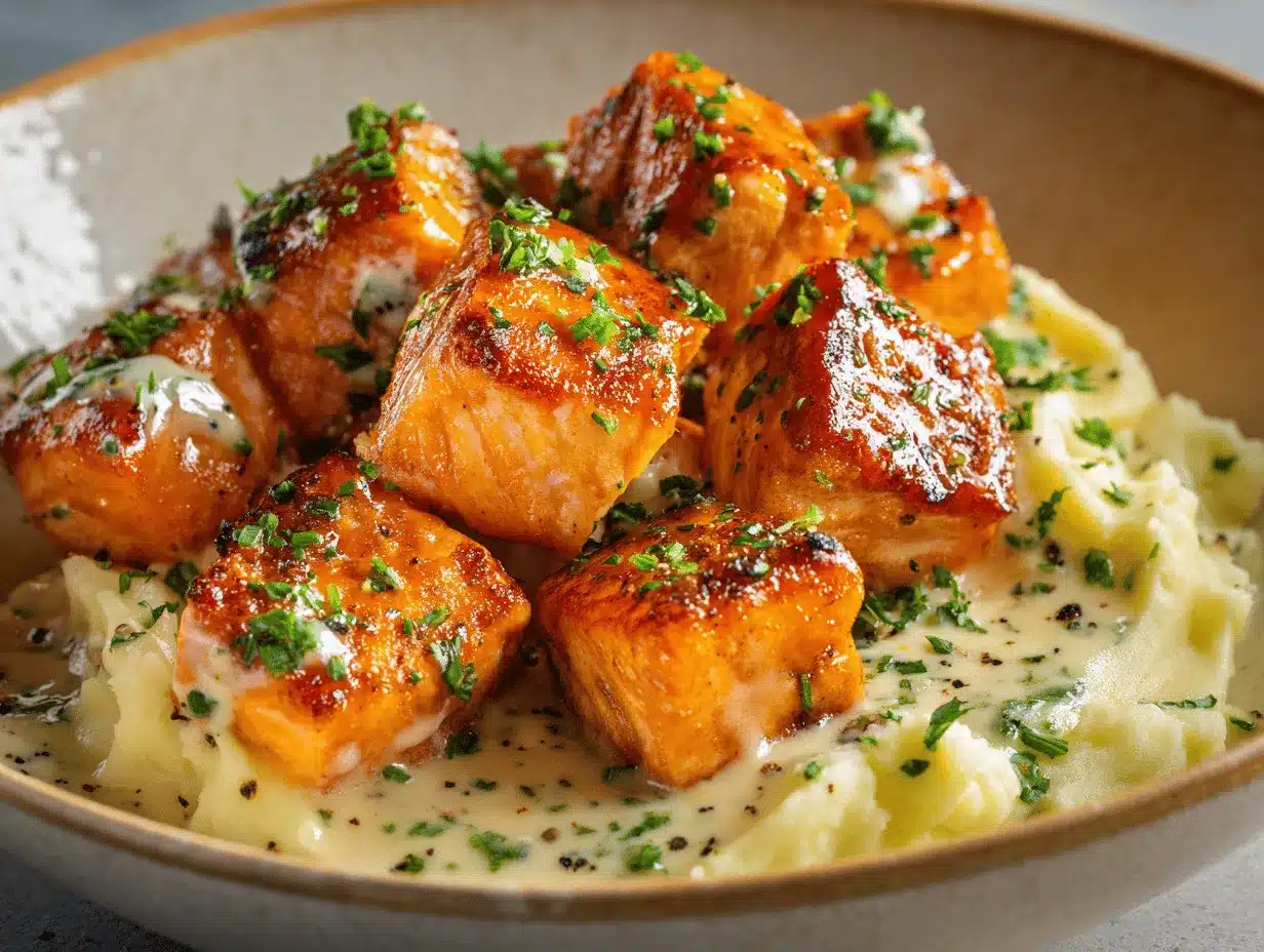 salmon nuggets recipe preparation steps