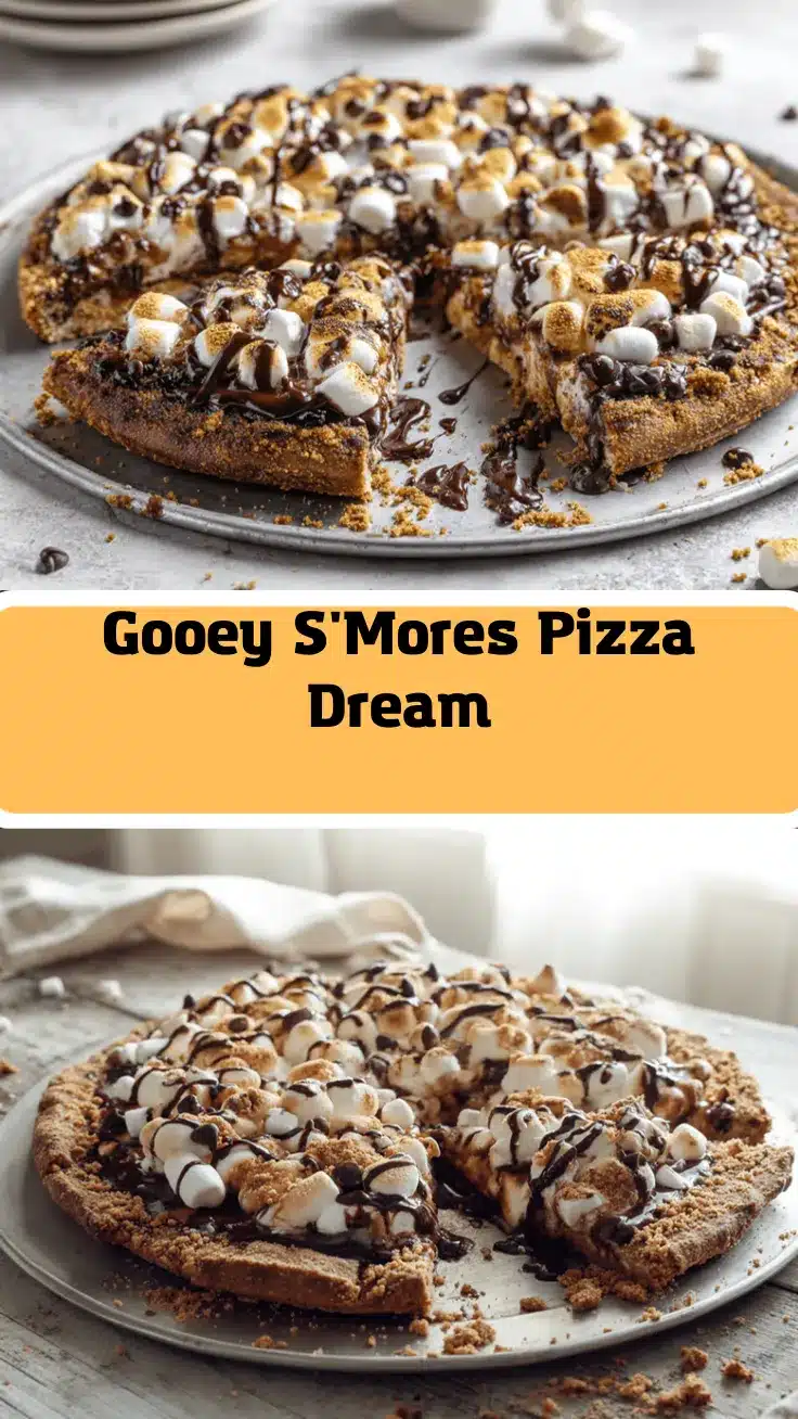 smores pizza recipe