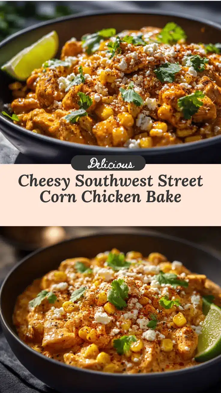 Southwest street corn chicken casserole recipe