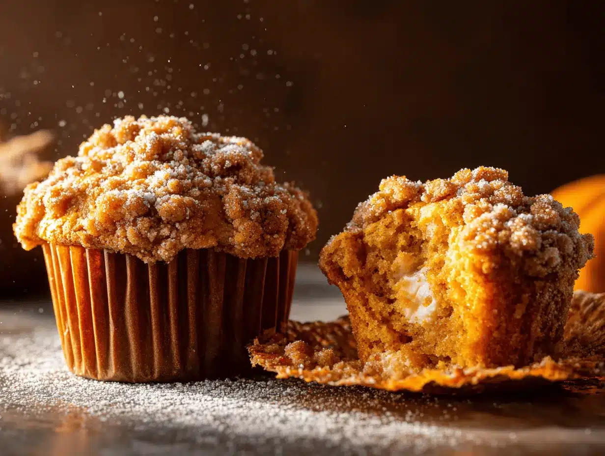 Starbucks pumpkin cream cheese muffins preparation steps