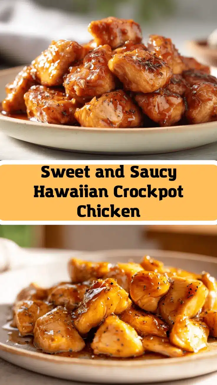 Sweet Hawaiian Crockpot Chicken recipe