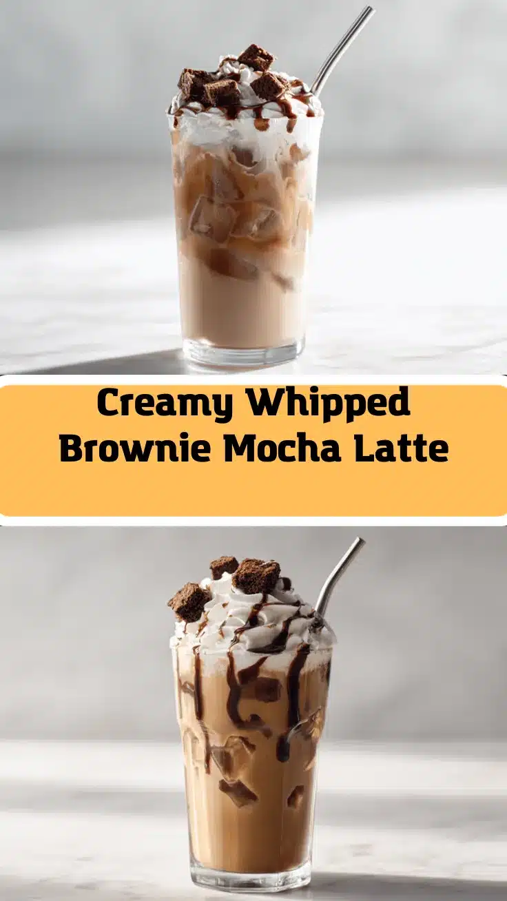 whipped brownie iced mocha latte recipe