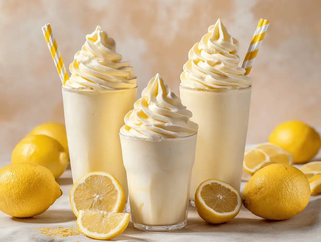 whipped lemonade preparation steps