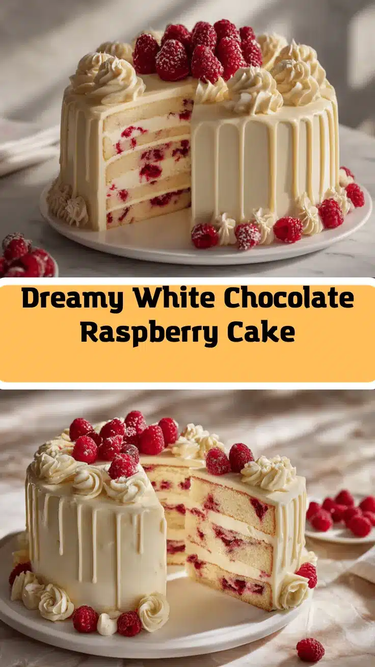 white chocolate raspberry cake recipe