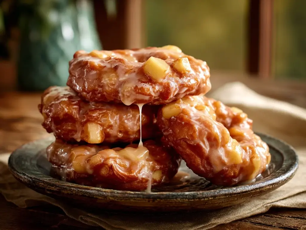 Bourbon Maple Apple Fritters - featured image