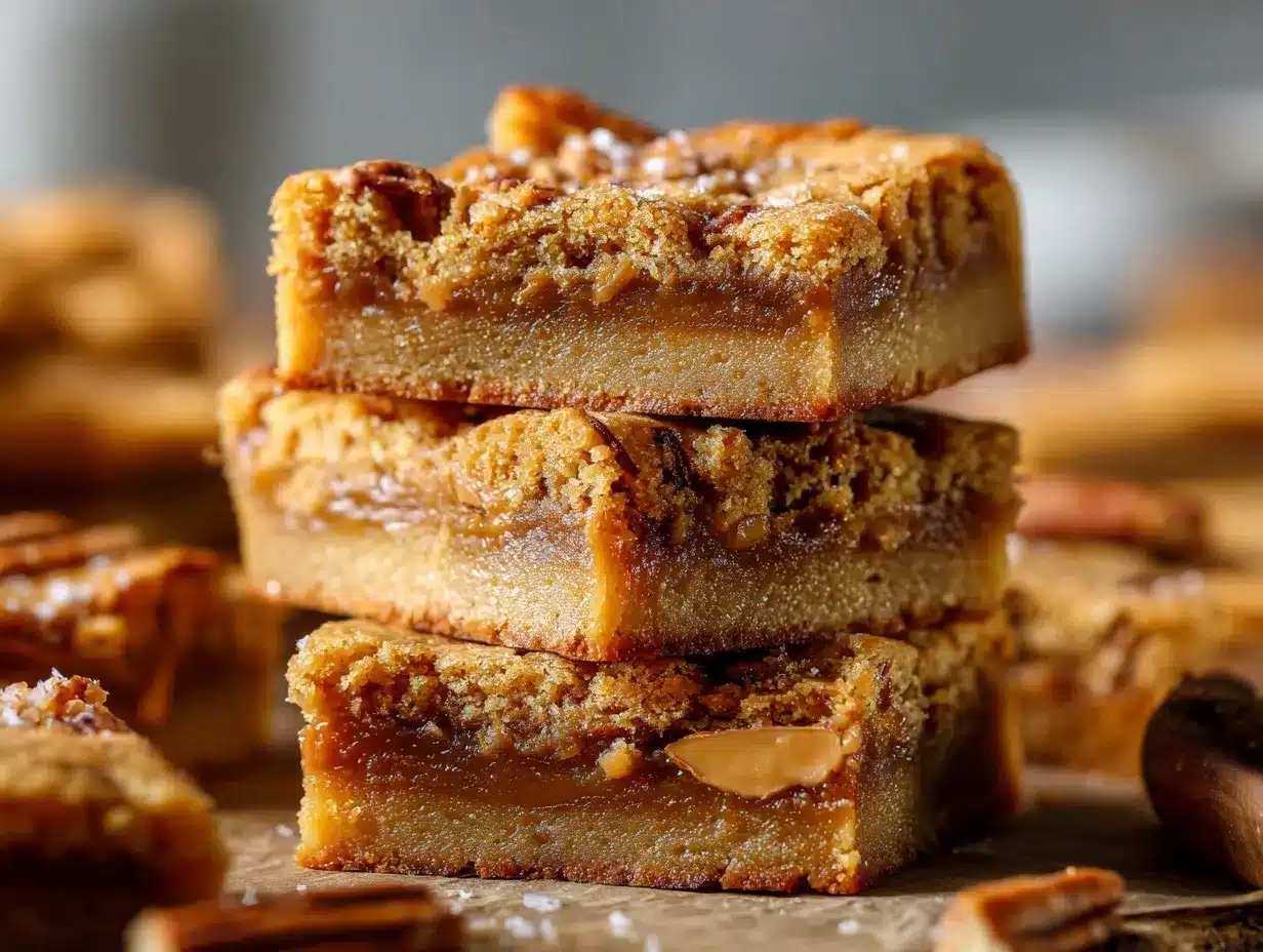 brown butter cookie bars preparation steps