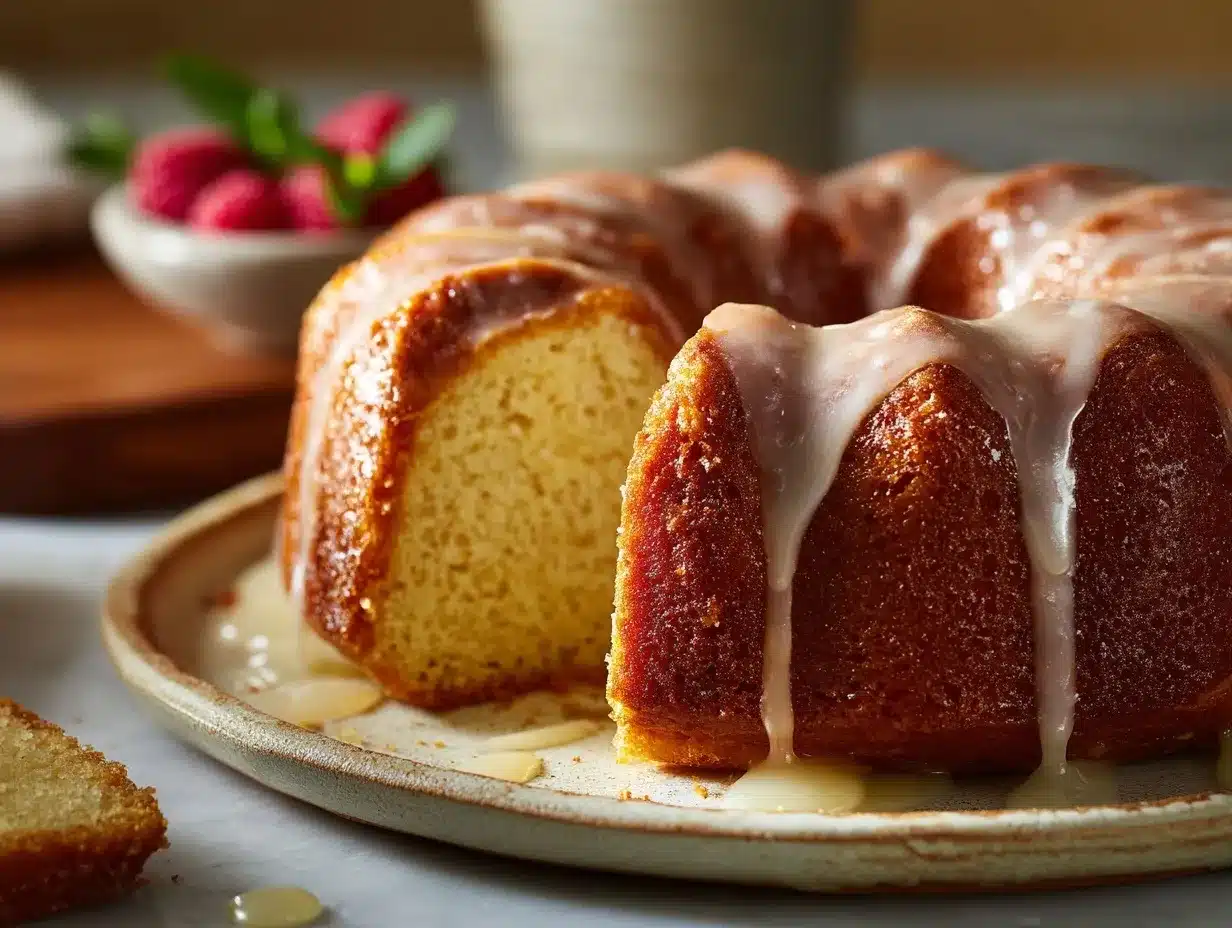Brown Butter French Butter Cake preparation steps