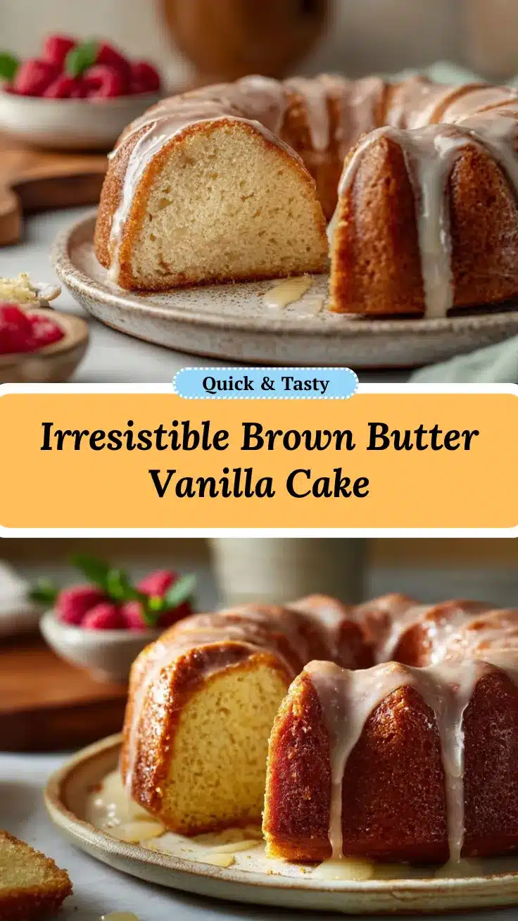 Brown Butter French Butter Cake recipe