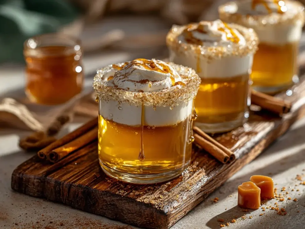Butterbeer Jello Shots - featured image