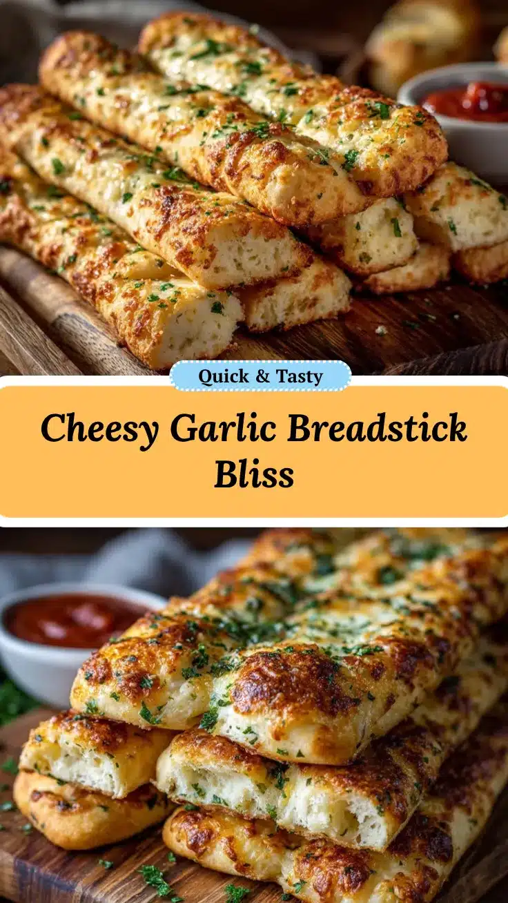cheesy garlic herb breadsticks recipe