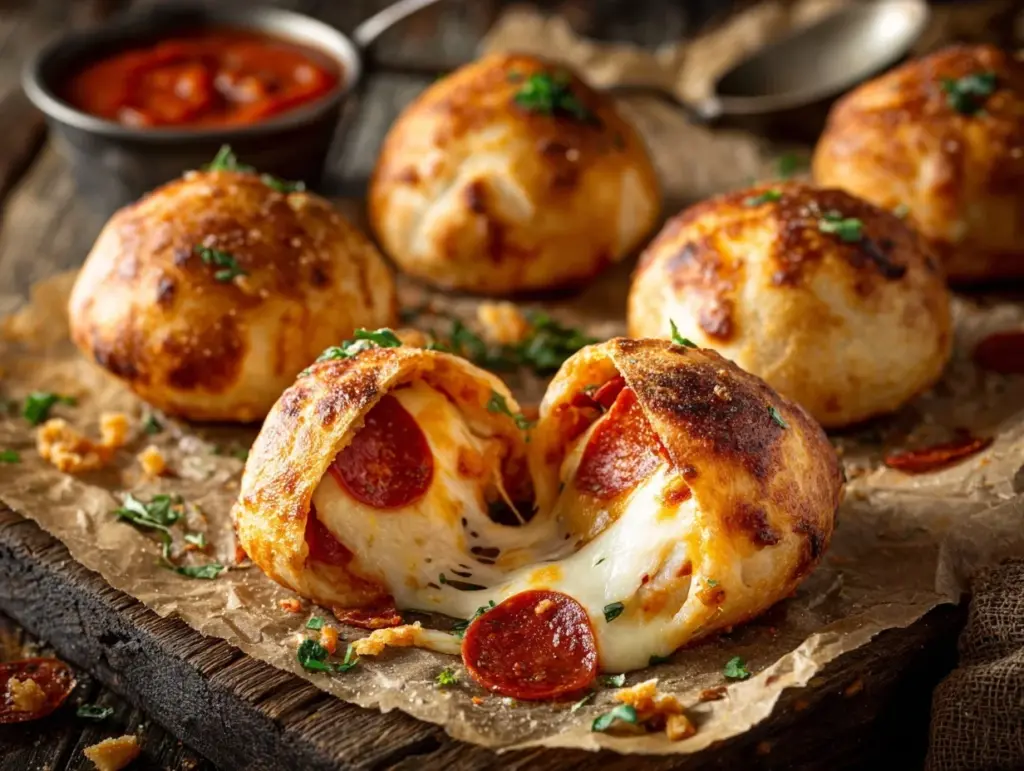 cheesy pepperoni quesadilla bombs - featured image