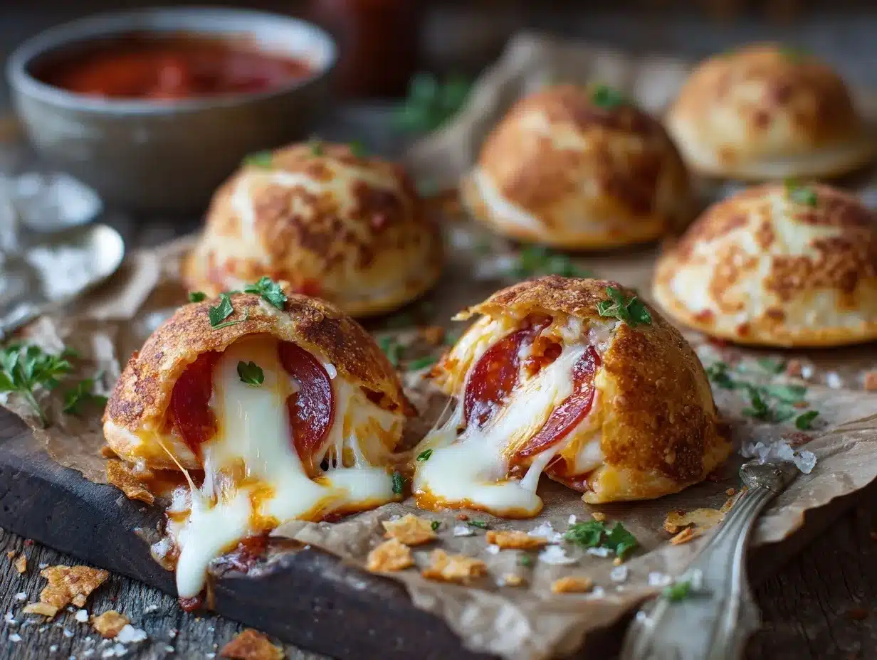 cheesy pepperoni quesadilla bombs preparation steps