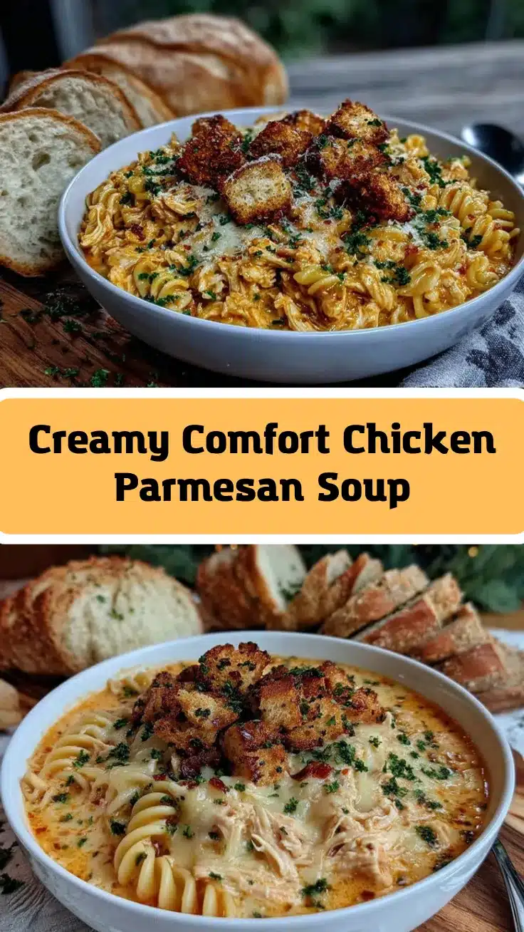 Chicken Parmesan Soup recipe