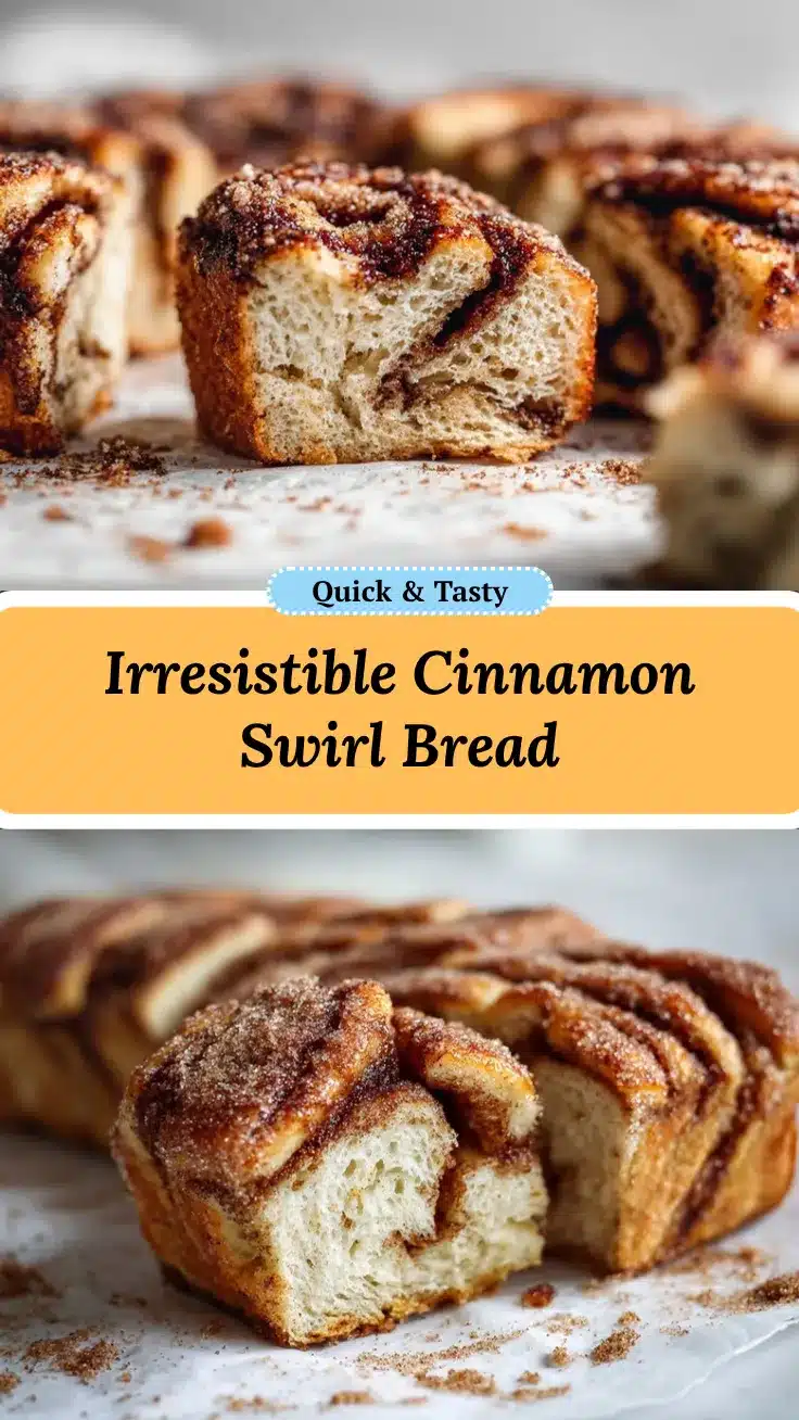 Cinnamon Sugar Swirl Pull-Apart Bread recipe