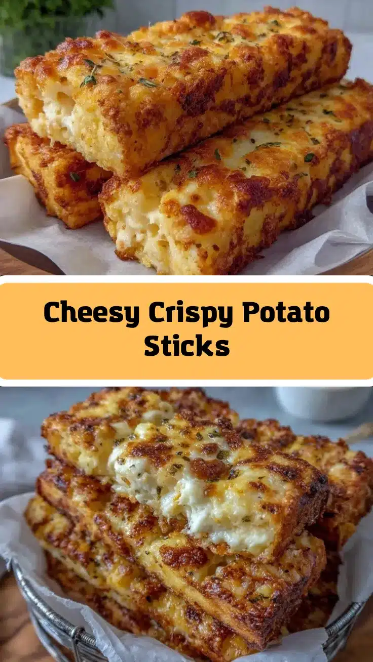 crispy potato cheese sticks recipe