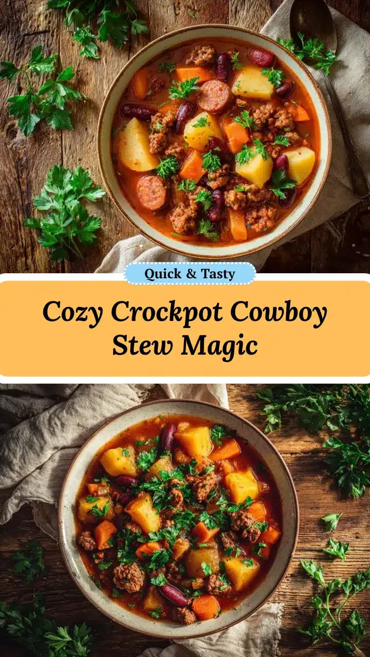Crockpot Cowboy Stew recipe
