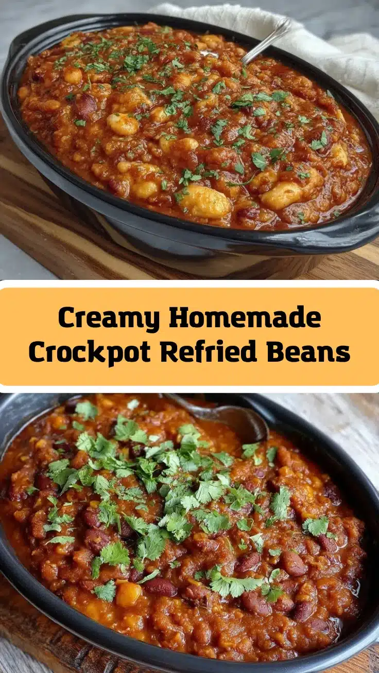 crockpot refried beans recipe