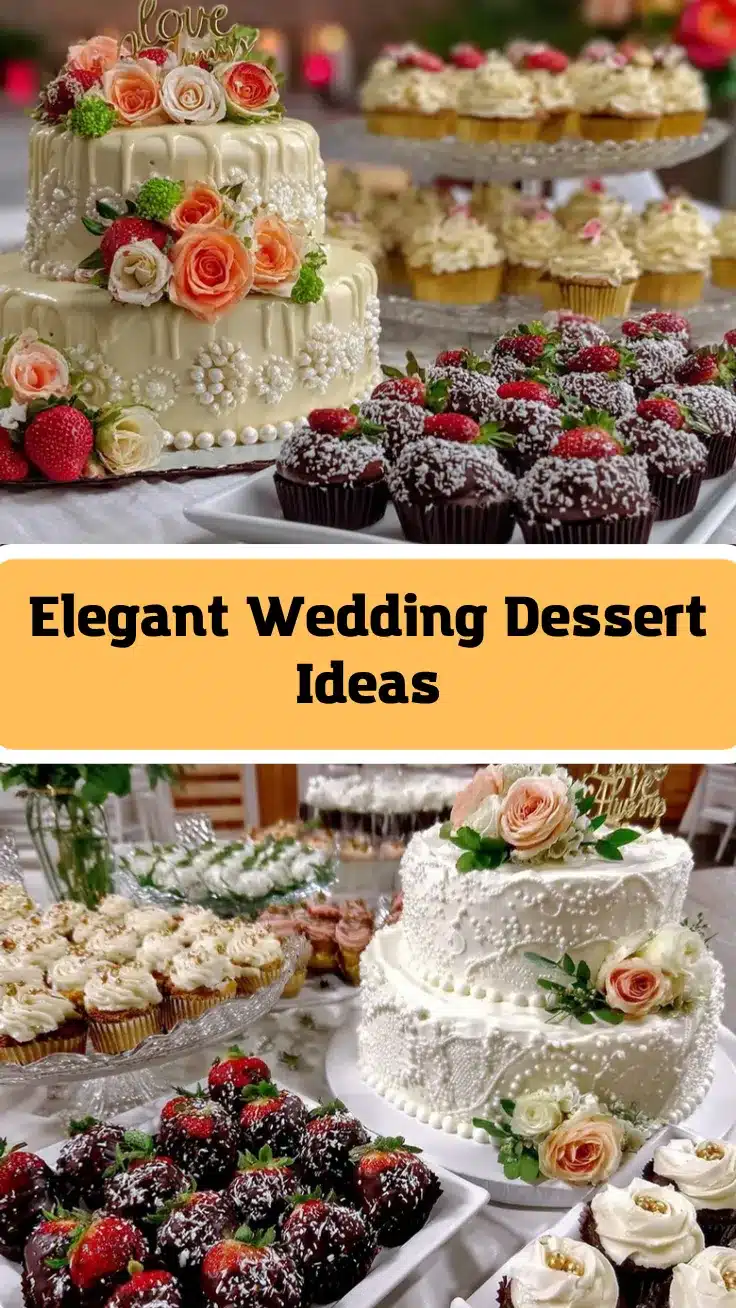 fall wedding desserts recipe