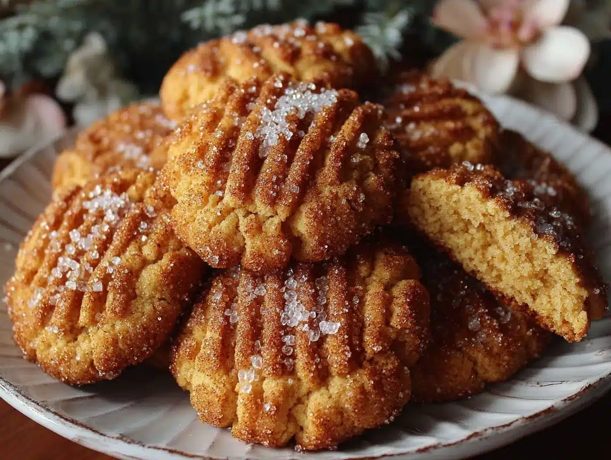 French salted butter cookies preparation steps
