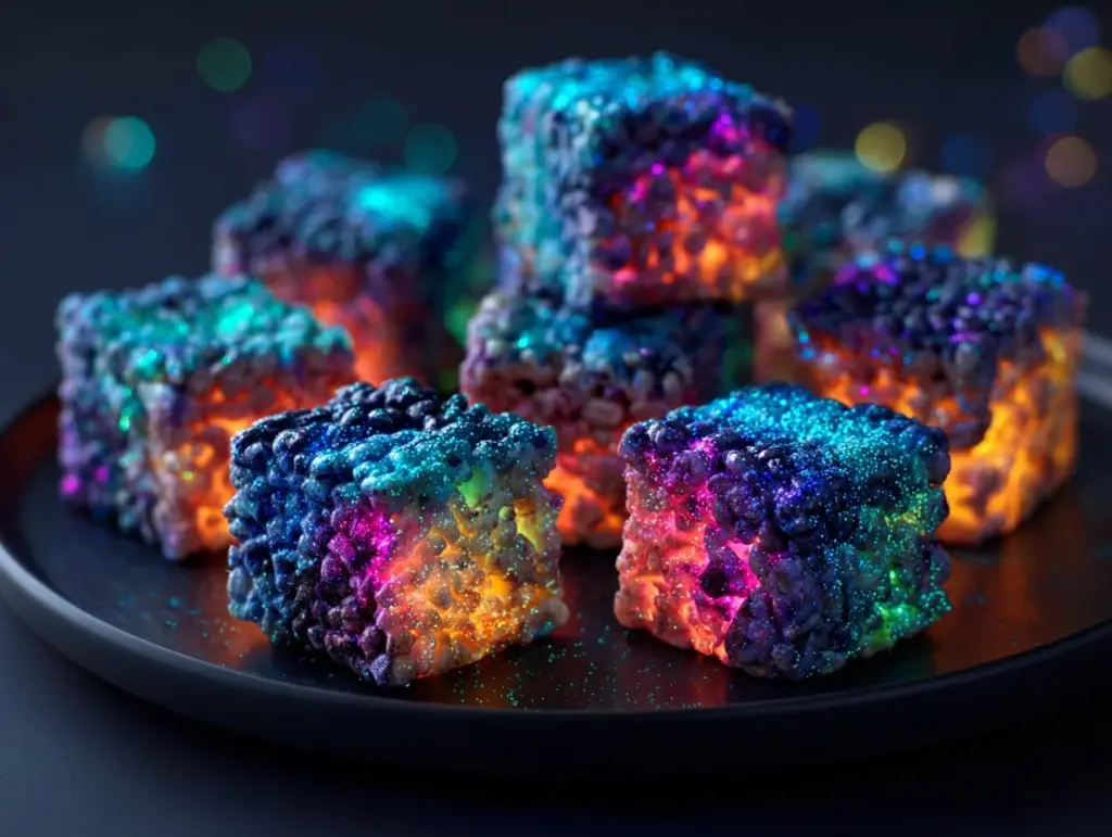 Galaxy Rice Krispies Treats - featured image