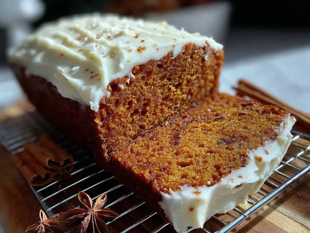 gingerbread loaf preparation steps