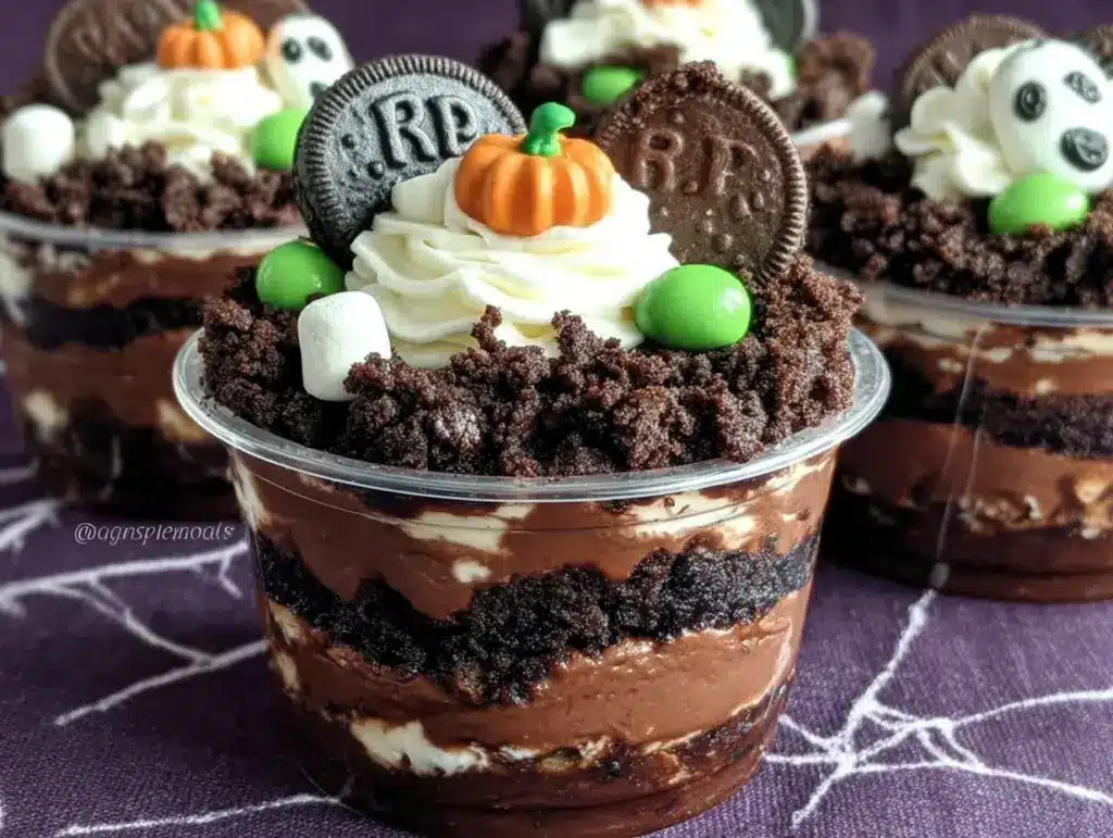 Halloween Dirt Cups - featured image