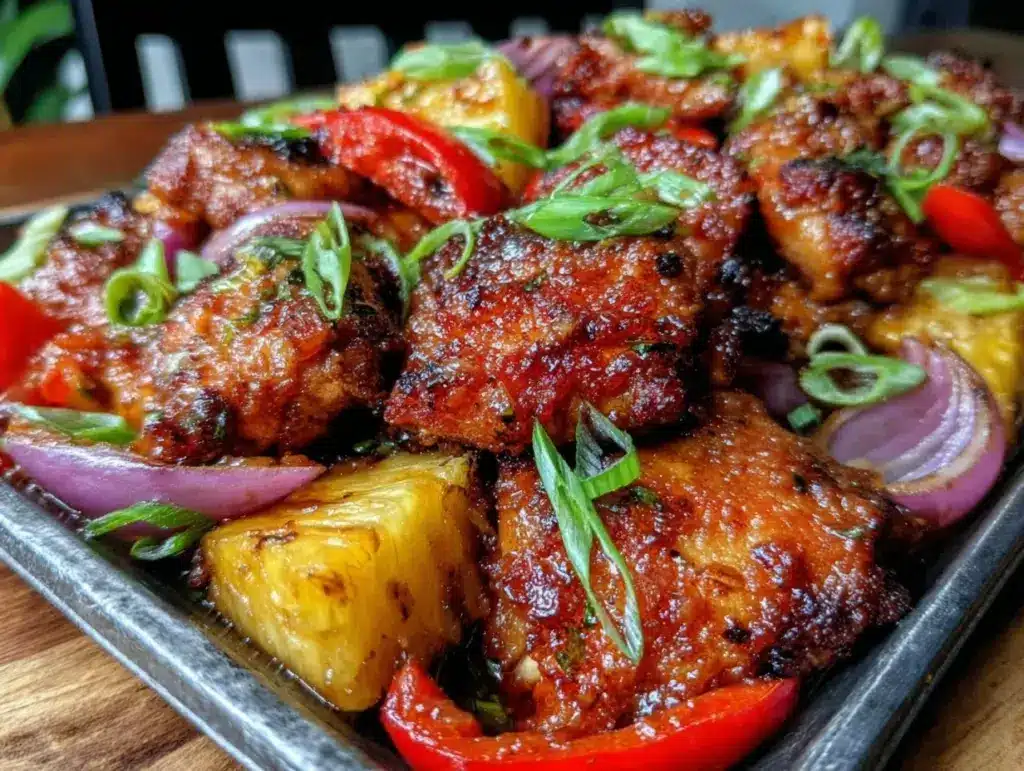 Hawaiian chicken recipe - featured image