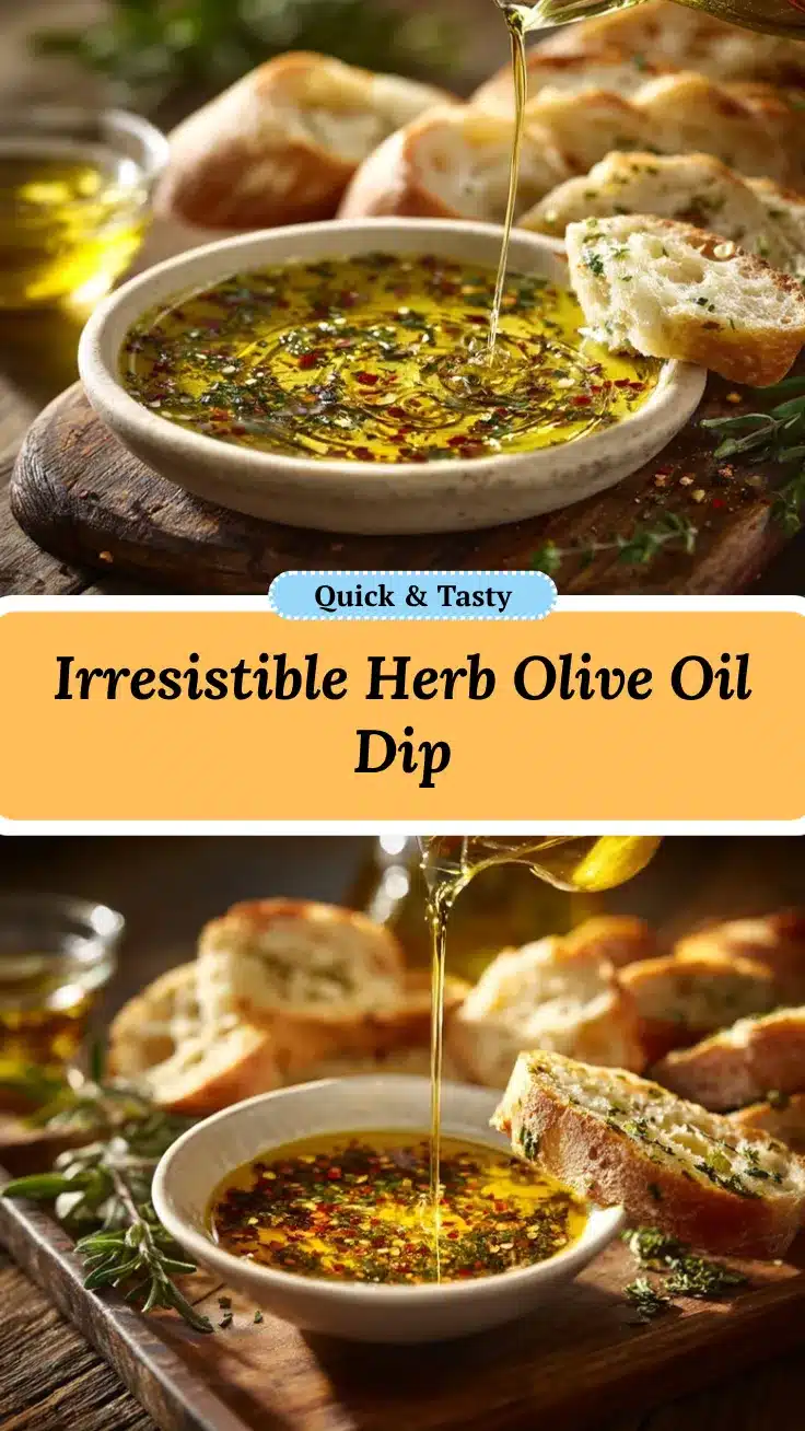 herb-infused olive oil dip recipe