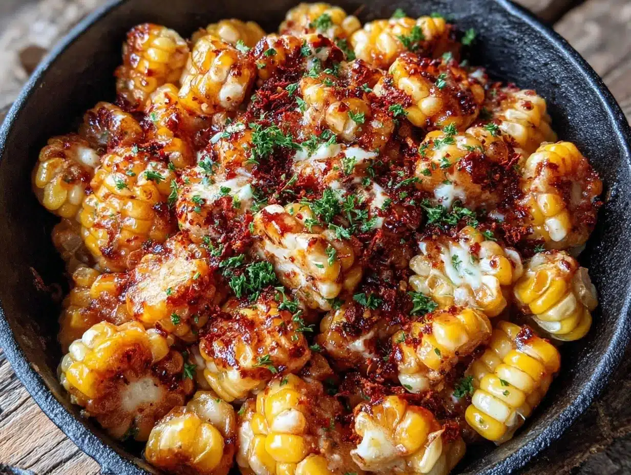 Honey Butter Skillet Corn preparation steps