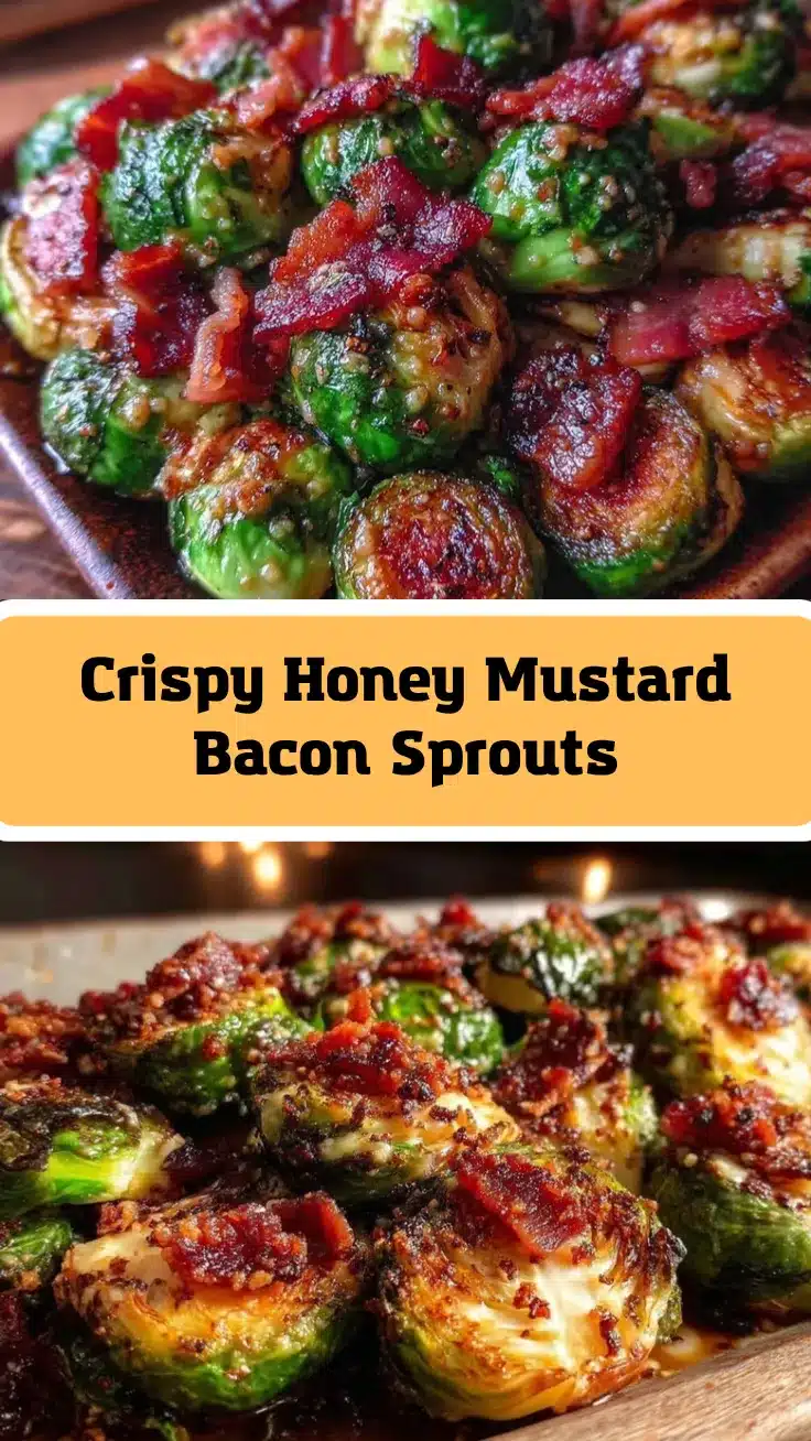 Honey Mustard Brussels Sprouts recipe