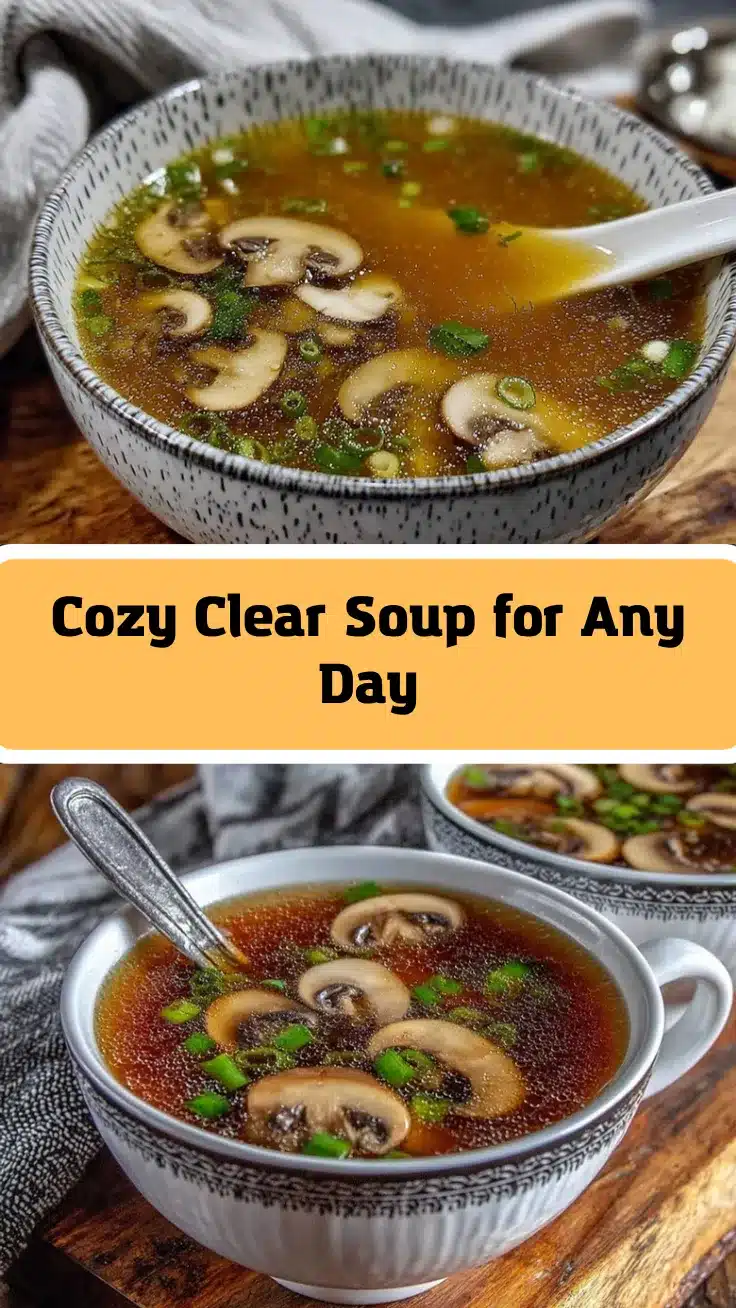Japanese clear soup recipe